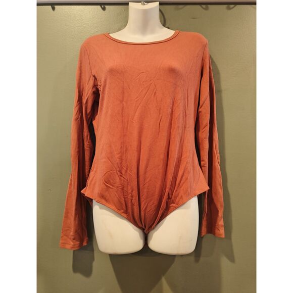 stitchfix x kaileigh chana long sleeve knit bodysuit xl - Picture 3 of 4